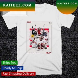 Patrick Mahomes MVP LVII poster T-shirt