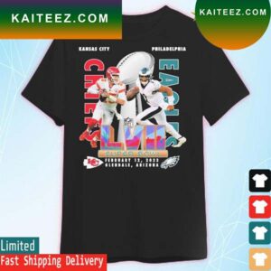 Patrick Mahomes is nightmare of Jalen Hurts Super BOWL LVII 2023 Chiefs vs Eagles T-shirt