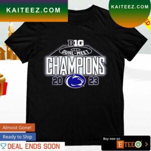 Penn State Nittany Lions 2023 Big Ten Dual Meet champions T-shirt
