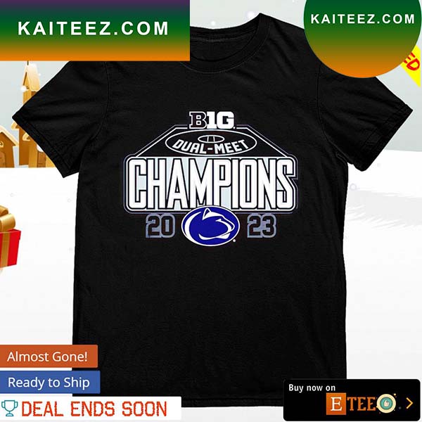 Penn State Nittany Lions 2023 Big Ten Dual Meet champions T-shirt - Kaiteez
