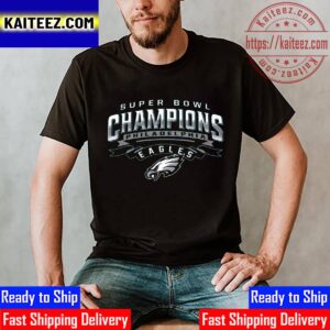 Philadelphia Eagles Champions Super Bowl LVII 2023 Vintage T-Shirt