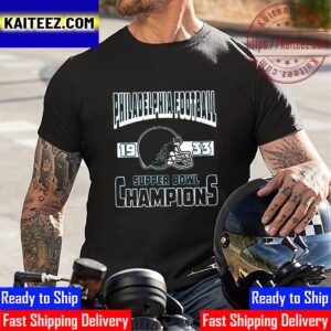 Philadelphia Eagles Football Are Champions 2023 Super Bowl LVII Vintage T-Shirt