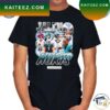 Philadelphia Eagles A. J. Brown And Jalen Hurts Super Bowl LVII Champions Signatures T-shirt