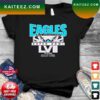 Philadelphia Eagles vs Kansas City Chiefs 2023 Super Bowl LVII State Farm Stadium T-shirt