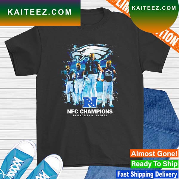 Philadelphia Eagles NFC Champions T-shirt - Kaiteez