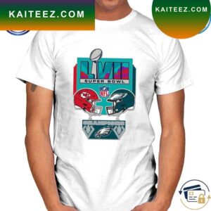 Philadelphia Eagles Super Bowl LVII And Kansas City Chiefs T-Shirt