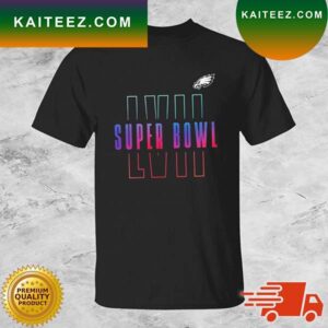 Philadelphia Eagles Super Bowl LVII Open Sky T-shirt