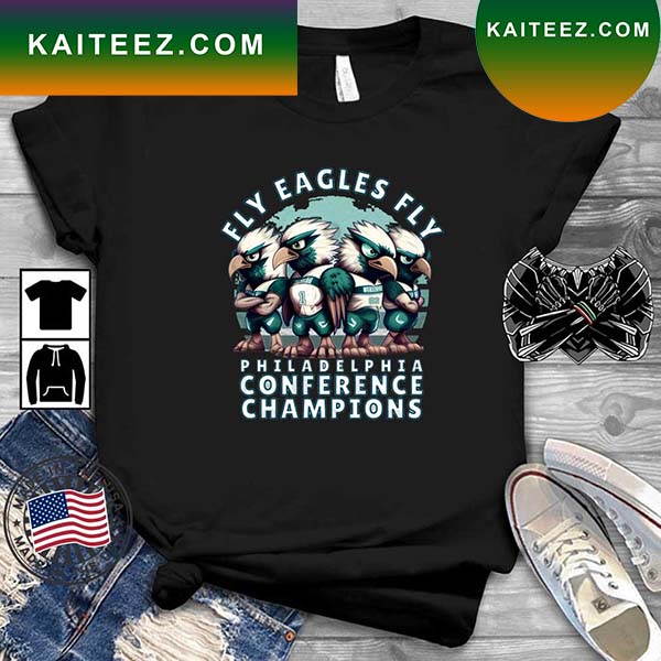 Philadelphia Eagles NFL Fly Eagles Fly Superbowl Champions Shirt Men's 5XL