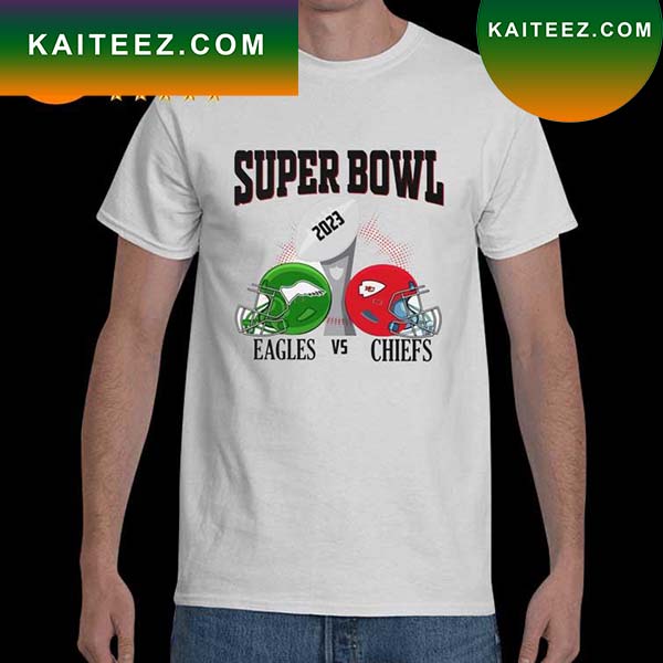 Super Bowl 2023 Philadelphia Eagles VS Kansas City Cheifs T Shirt - Jolly  Family Gifts