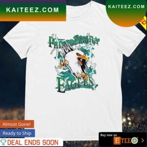 Philadelphia Eagles lightning T-shirt