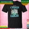 Real Women love football smart women love the Philadelphia Eagles LVII Super Bowl 2023 T-shirt