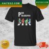 Philadelphia Mascots Philly Skyline T-shirt