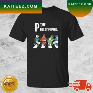 Philadelphia Philly Sports Team Mascots Abbey Road T-shirt