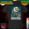 Philadelphia eagle double-sided justin patten house flag T-shirt