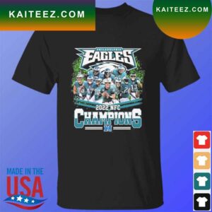 Philadelphia eagles 2022-2023 nfc champions T-shirt