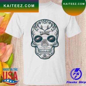 Philadelphia sugar skull T-shirt