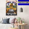 Pittsburgh Maulers In The 2023 USFL College Draft Select CJ Turner Art Decor Poster Canvas