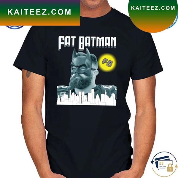 Official Jason kelce philadelphia eagles 2023 funny batman T-shirt