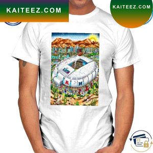 Premium Super Bowl LVII Fazzino 2023 Poster T-Shirt