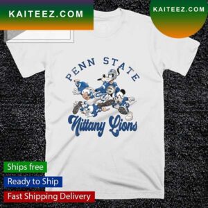 Premium nCAA Penn State Nittany Lions Disney T-shirt