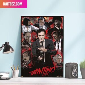 Quentin Tarantino All Movie Collage Decorations Poster-Canvas