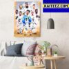 Real Madrid Are FIFA Club World Cup Titles Champions Art Decor Poster Canvas