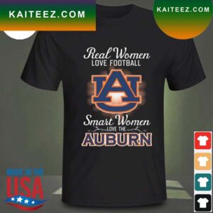 Real women love baseball smart women love the Auburn Tigers 2023 T-shirt