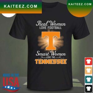 Real women love baseball smart women love the Tennessee Volunteers 2023 T-shirt