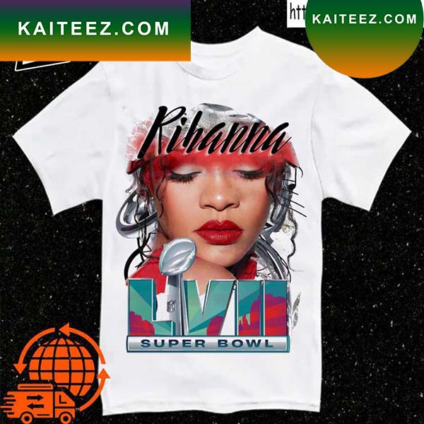 Rihanna Perform At The 2023 Super Bowl Vintage T-Shirt - Kaiteez