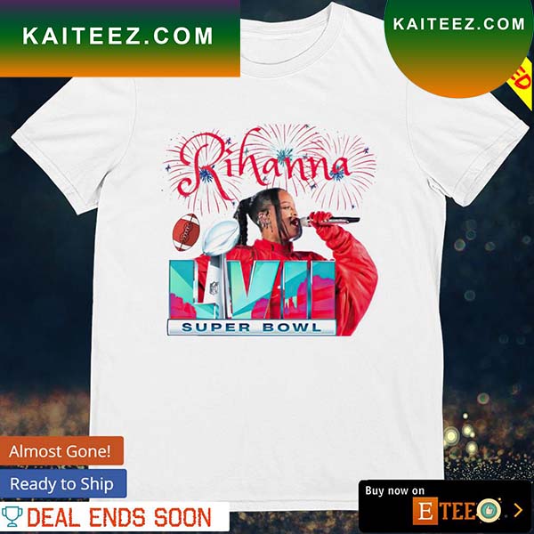 Rihanna Perform At The 2023 Super Bowl Vintage T-Shirt - Kaiteez