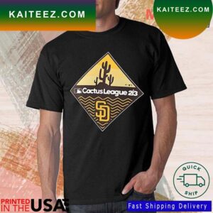San Diego Padres 2023 MLB Spring Training Diamond T-Shirt