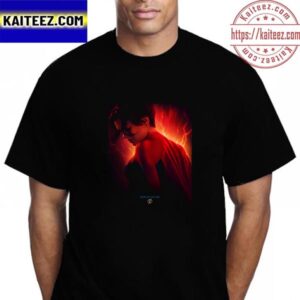 Sasha Calle As Supergirl In The Flash Worlds Collide Movie Vintage T-Shirt