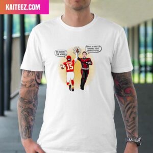 Scott Lang – Ant Man Marvel Studios with Patrick Mahomes – Kansas City Chiefs Unique T-Shirt