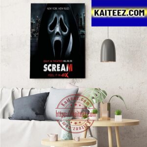 Scream VI 4DX Poster Art Decor Poster Canvas
