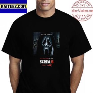 Scream VI 4DX Poster Vintage T-Shirt