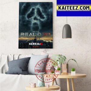 Scream VI RealD 3D Poster Art Decor Poster Canvas