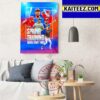 Shohei Ohtani Is MLB Network No 1 Player With Los Angeles Angels Art Decor Poster Canvas