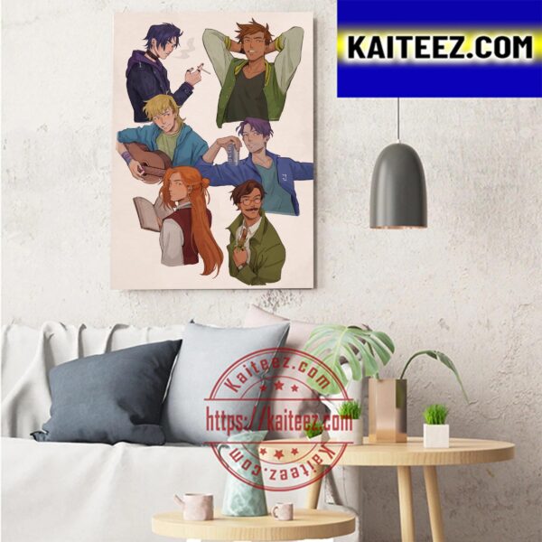 Stardew Valley Boys Fan Art Art Decor Poster Canvas