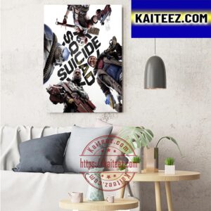 Suicide Squad Kill The Justice League Official Poster Art Decor Poster Canvas