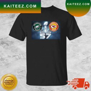 Super Bowl 2023 LVII Eagles Vs Chiefs T-shirt