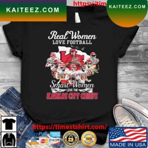 Super Bowl 2023 Real Women Love Football Smart Women Love The Kansas City Chiefs Signatures T-shirt