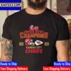 Super Bowl LVII Champions Are Kansas City Chiefs Champions Vintage T-Shirt