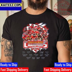 Super Bowl LVII Champions Are Kansas City Chiefs Champions Vintage T-Shirt