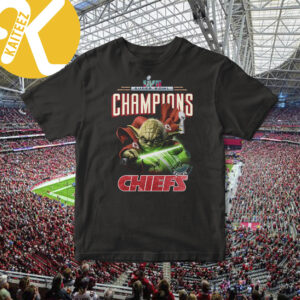 Super Bowl LVII Champions  Chiefs Yoda Unisex T-Shirt