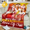 Super Bowl LVII Champions Is Kansas City Chiefs Red Football Fans Blanket