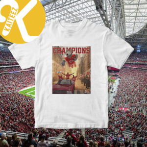 Super Bowl LVII Champions Kansas City  Chiefs Unisex T-Shirt