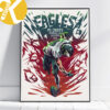 Super Bowl LVII Eagles Win Kansas Poster Canvas