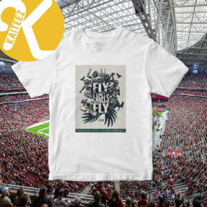 Super Bowl LVII Fly Eagels Fly Win The Game Unisex T-Shirt