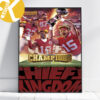 Super Bowl LVII Patrick Mahomes MVP Winner Poster Canvas