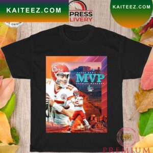 Super Bowl LVII MVP Patrick Mahomes signature T-shirt